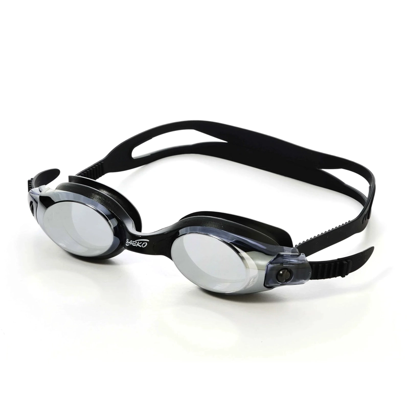 LENTES NATACION SAEKO S28 FREESTYLE NEGRO - 1