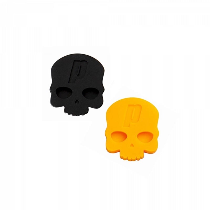 ANTIVIBRADOR TENIS PRINCE PVC CALAVERA NARANJO/NEGRO - 2