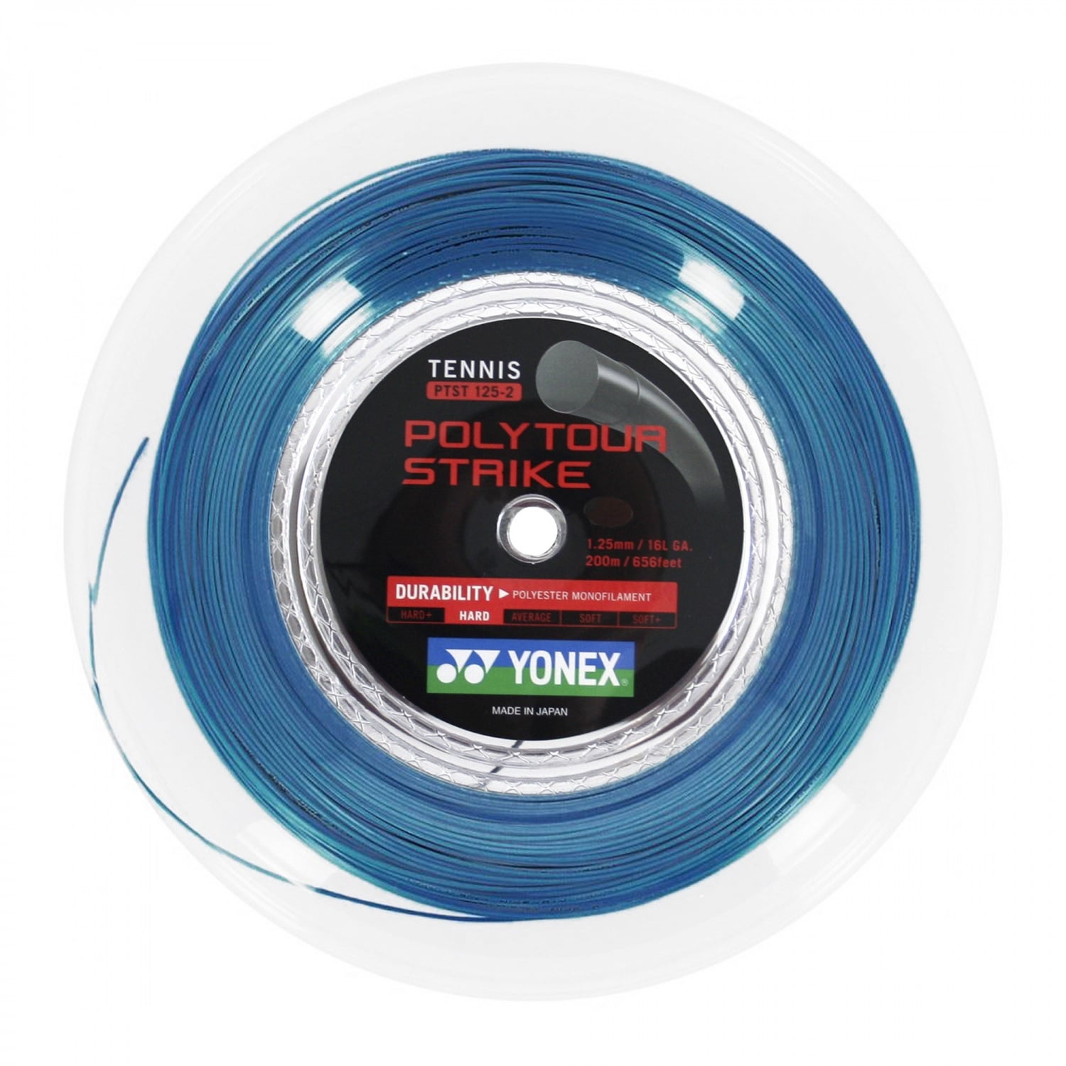 CUERDA DE TENIS YONEX POLY TOUR STRIKE 16L/1.25MM AZUL 200 M - 1