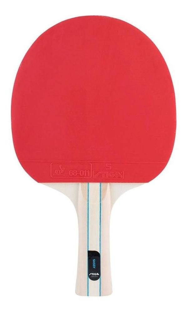 SET TENIS DE MESA STIGA SASSY 2 PALETAS - 3 PELOTAS - 1 RED - 3