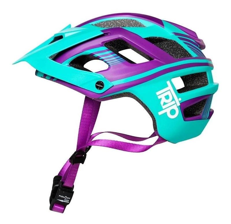 CASCO BICI TRIP ENDURO BLUE - 3