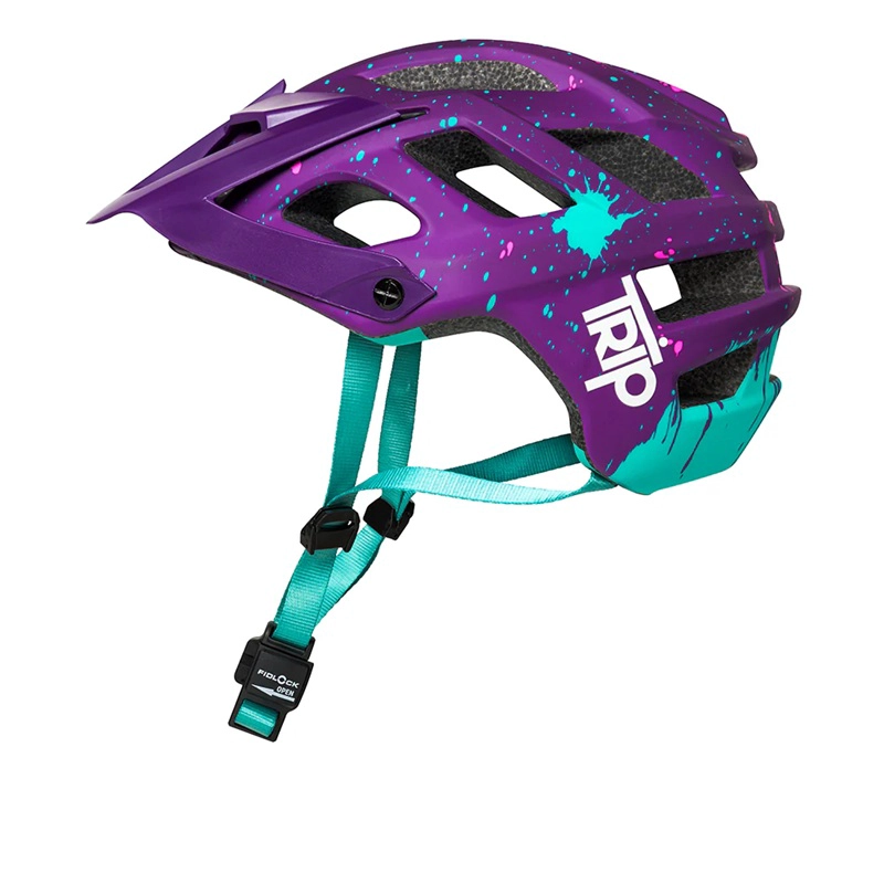 CASCO BICI TRIP ENDURO EUPHORIA PURPLE/BLUE - 3