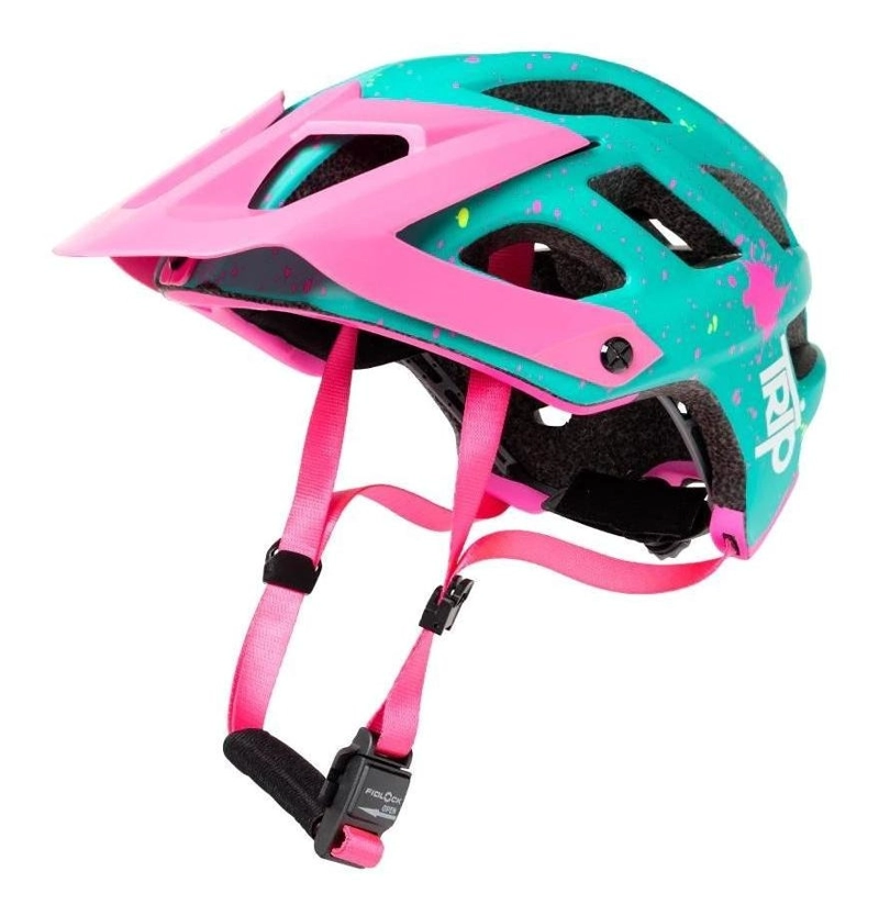 CASCO BICI TRIP ENDURO EUPHORIA BLUE/PINK - 1