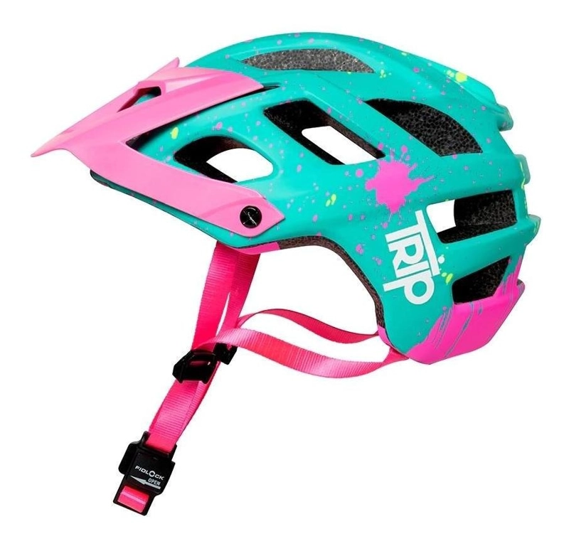 CASCO BICI TRIP ENDURO EUPHORIA BLUE/PINK - 3
