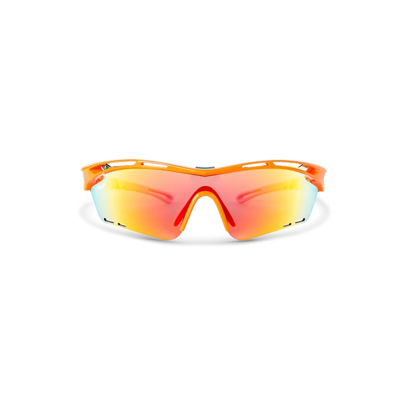 LENTES BICI TRIP PRO 3 MICAS NARANJO/AZUL - 2