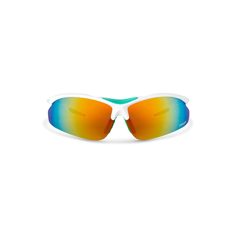 LENTES BICI TRIP FEMM 5 MICAS BLANCO/PURPURA - 2
