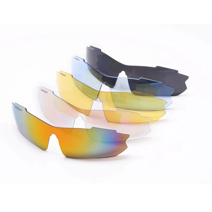LENTES BICI TRIP ECO 5 MICAS NEGRO - 3