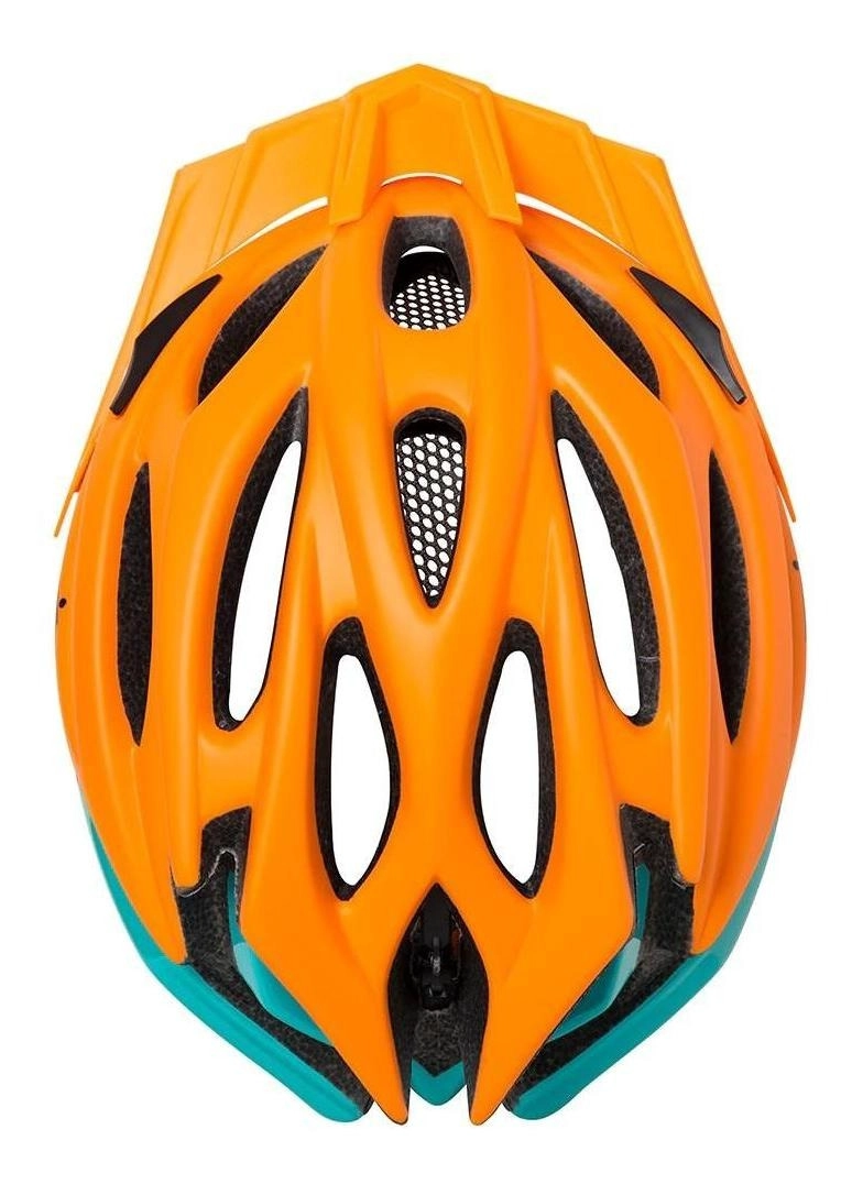 CASCO BICI TRIP MTB DELIRIUM NARANJO/AZUL - 4