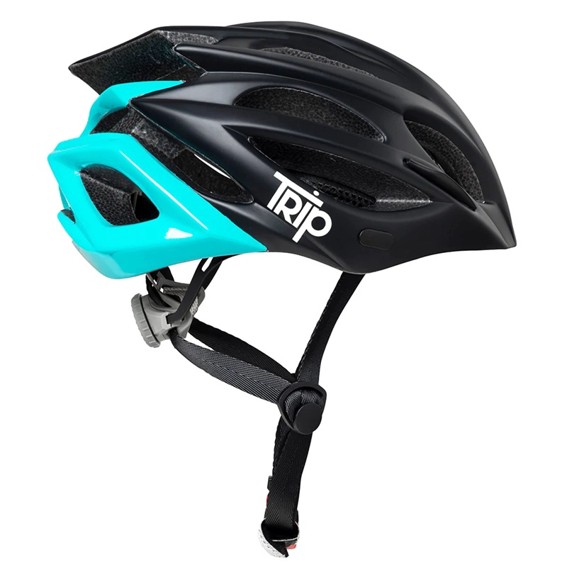 CASCO BICI TRIP MTB DELIRIUM NEGRO/TURQUESA - 2