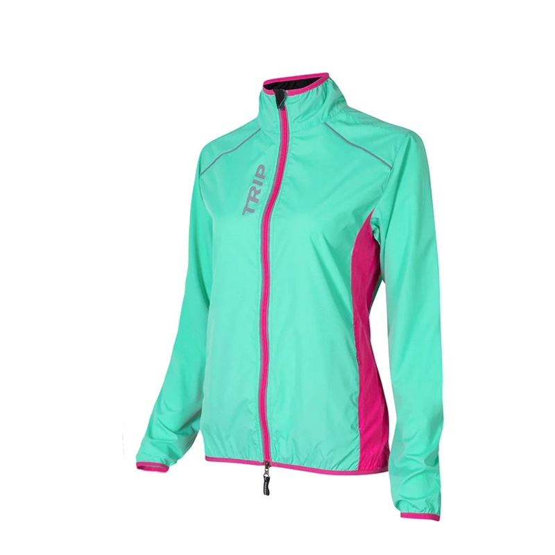 CORTAVIENTO BICI TRIP TURQUESA/PINK S