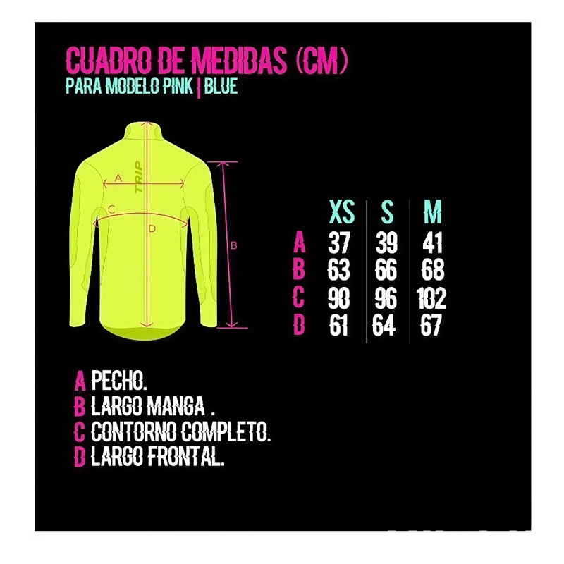 CORTAVIENTO BICI TRIP BLACK/PINK - 4