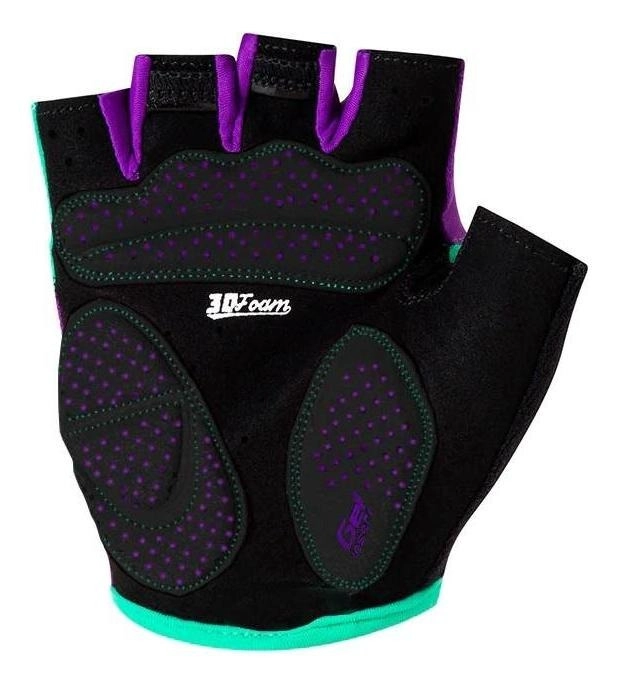 GUANTES BICI CORTOS TRIP PURPLE/BLUE - 2
