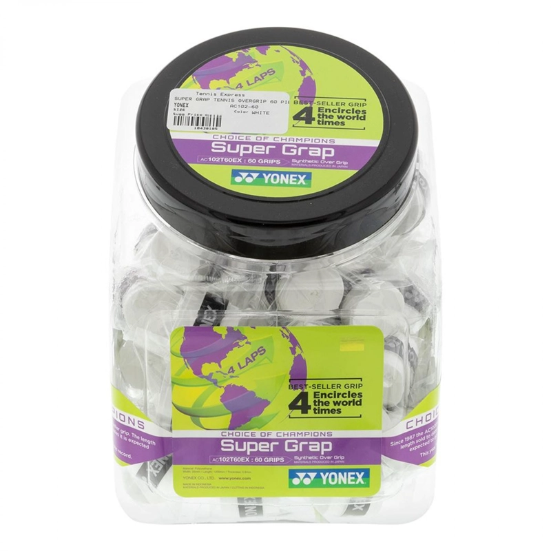 OVERGRIP YONEX SUPER GRAP BLANCO JARRO X60 - 1