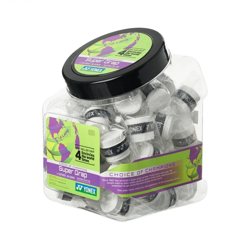 OVERGRIP YONEX SUPER GRAP BLANCO JARRO X60 - 2