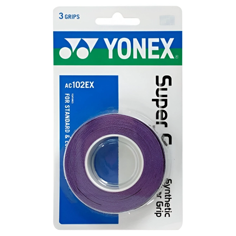 OVERGRIP YONEX SUPER GRAP PURPURA X3 - 1