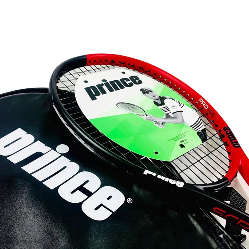 RAQUETA DE TENIS PRINCE SCREAM PRO 105 G3 290 GRS ROJO-NEGRO - 2