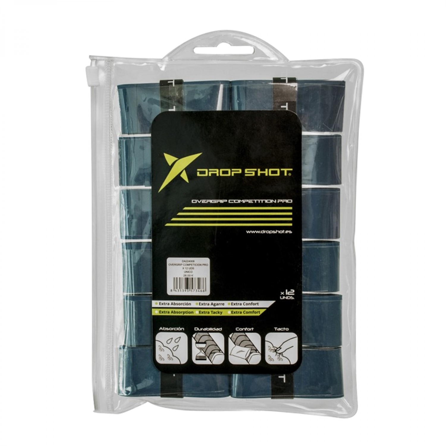 OVERGRIP PADEL DROP SHOT POLIURETANO COMPETITION X12 - 1