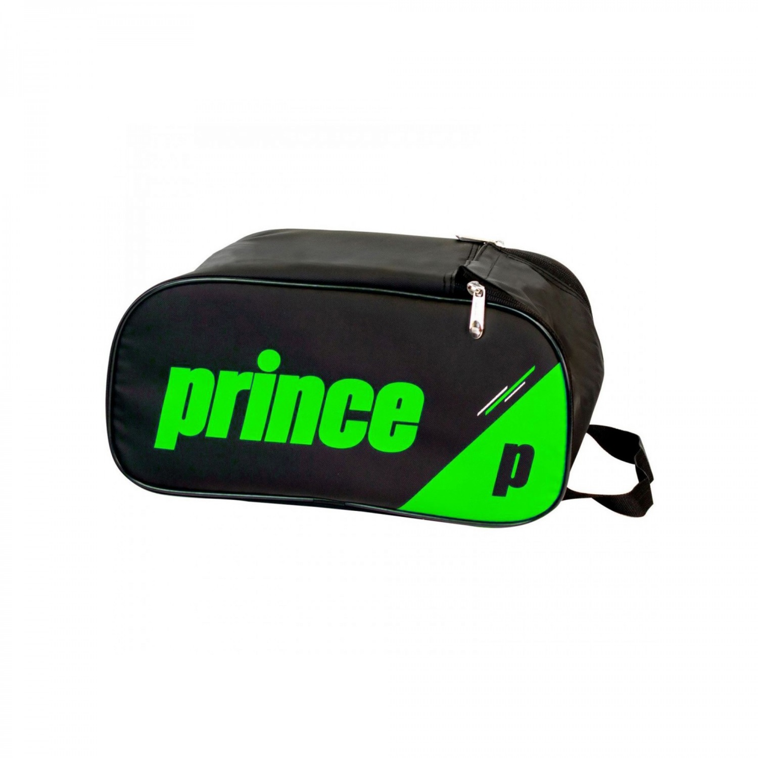 BOLSO PRINCE ZAPATILLERO NEGRO/VERDE POLIÉSTER - 1