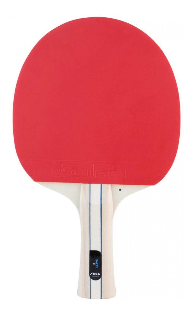 SET TENIS DE MESA STIGA SALTY 1 ESTRELLA PALETA + FUNDA + 3 - 2
