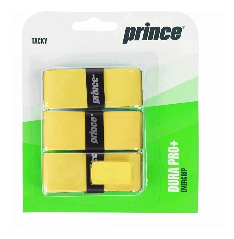 OVERGRIP PRINCE DURAPRO+ AMARILLO X3 - 1