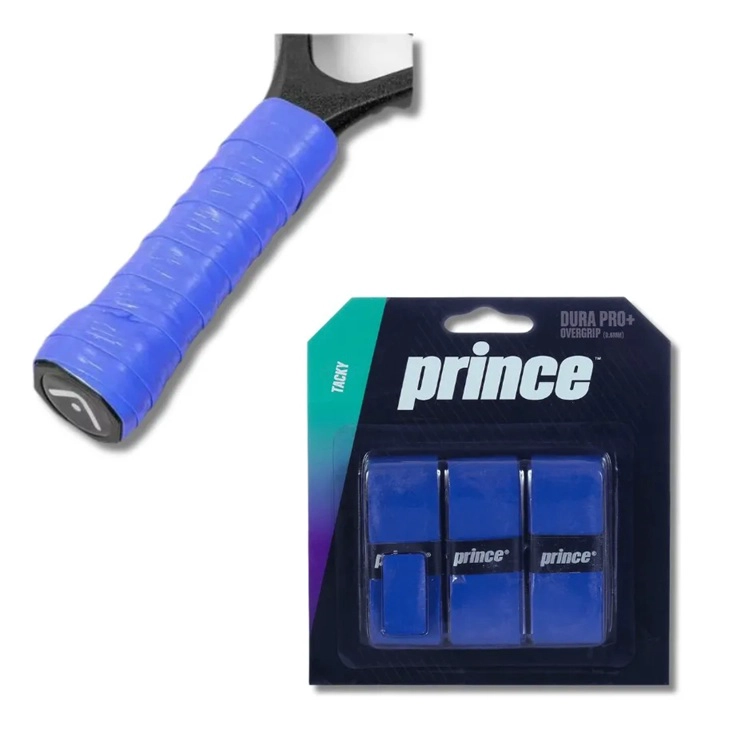 OVERGRIP PRINCE DURAPRO+ AZUL X3 - 2