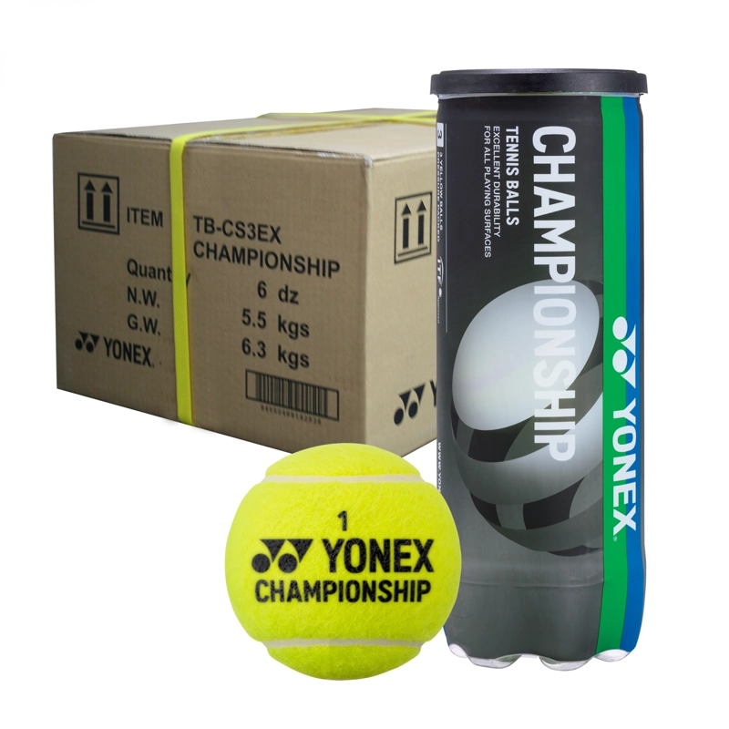 CAJA PELOTAS DE TENIS YONEX CHAMPIONSHIP 24 TARROS X3 - 1