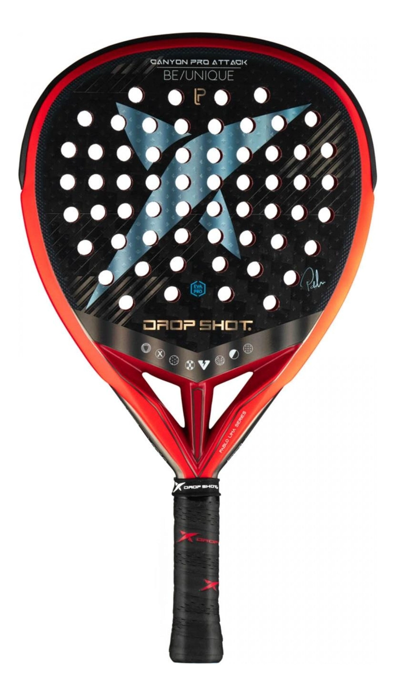 PALA PADEL DROP SHOT CANYON PRO ATTACK LIMA SERIE 2024 - 1