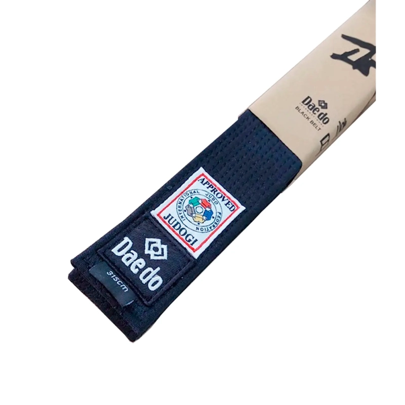 CINTURON NEGRO JUDO 315 CMS. DAEDO IJF - 2