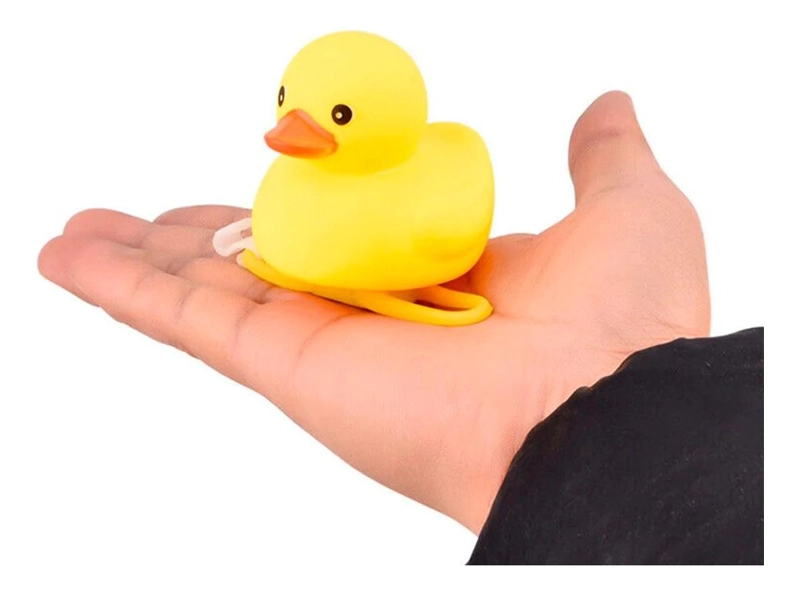PATITO DE HULE FACHERO PARA TU BICI O CASCO CHINITA - 6