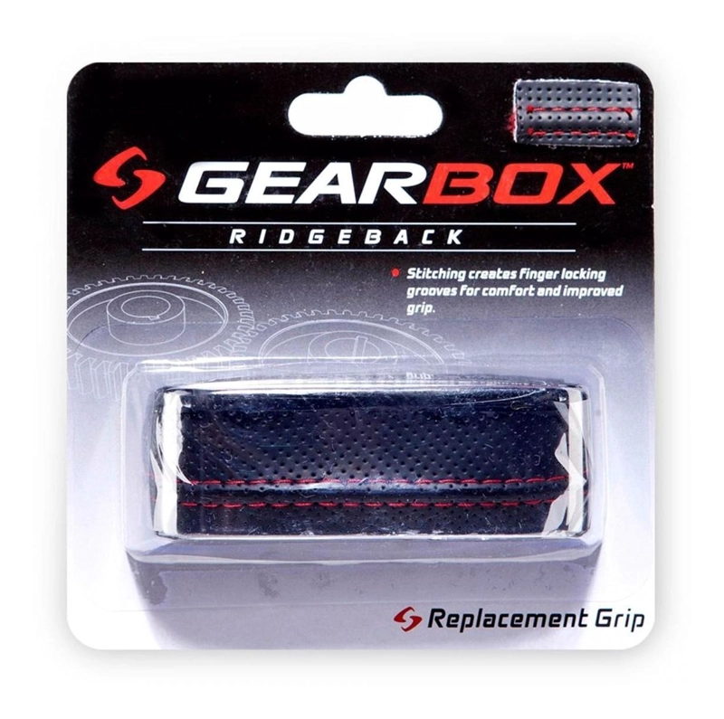 GRIP REEMPLAZO RACQUETBALL GEARBOX RIDGEBACK NEGRO - 2