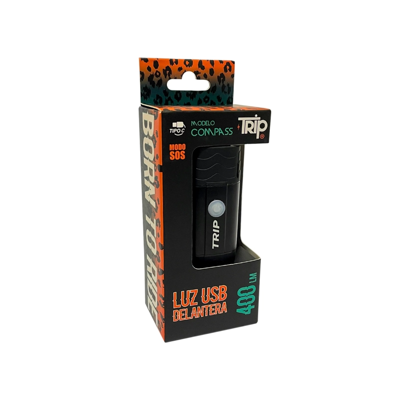 LUZ DELANTERA BICI USB COMPASS 400 LM - 3