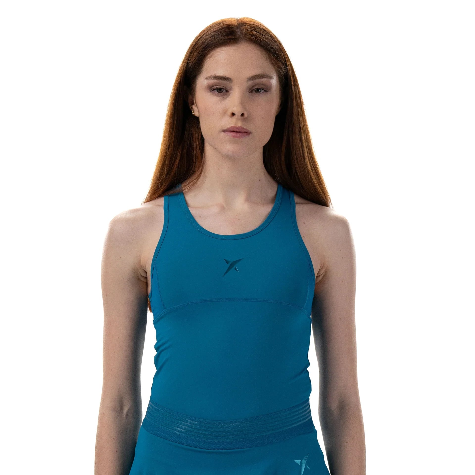 POLERA PADEL MUJER DROP SHOT BRISA 2024 AZUL - 1