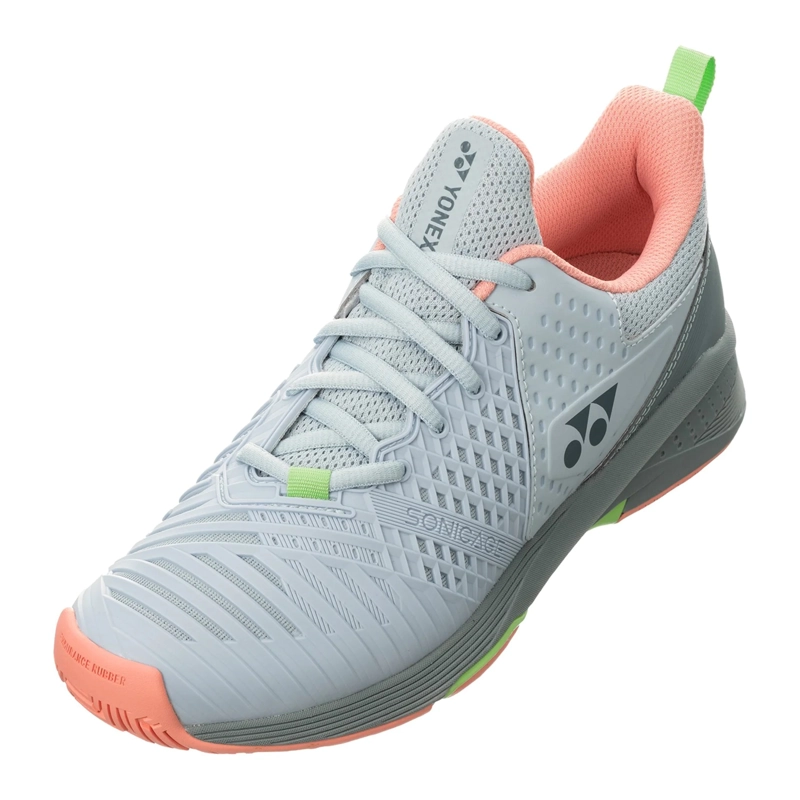 ZAPATILLA TENIS YONEX SONICAGE 3 WOMEN GRIS AZULADO-ROSA - 1