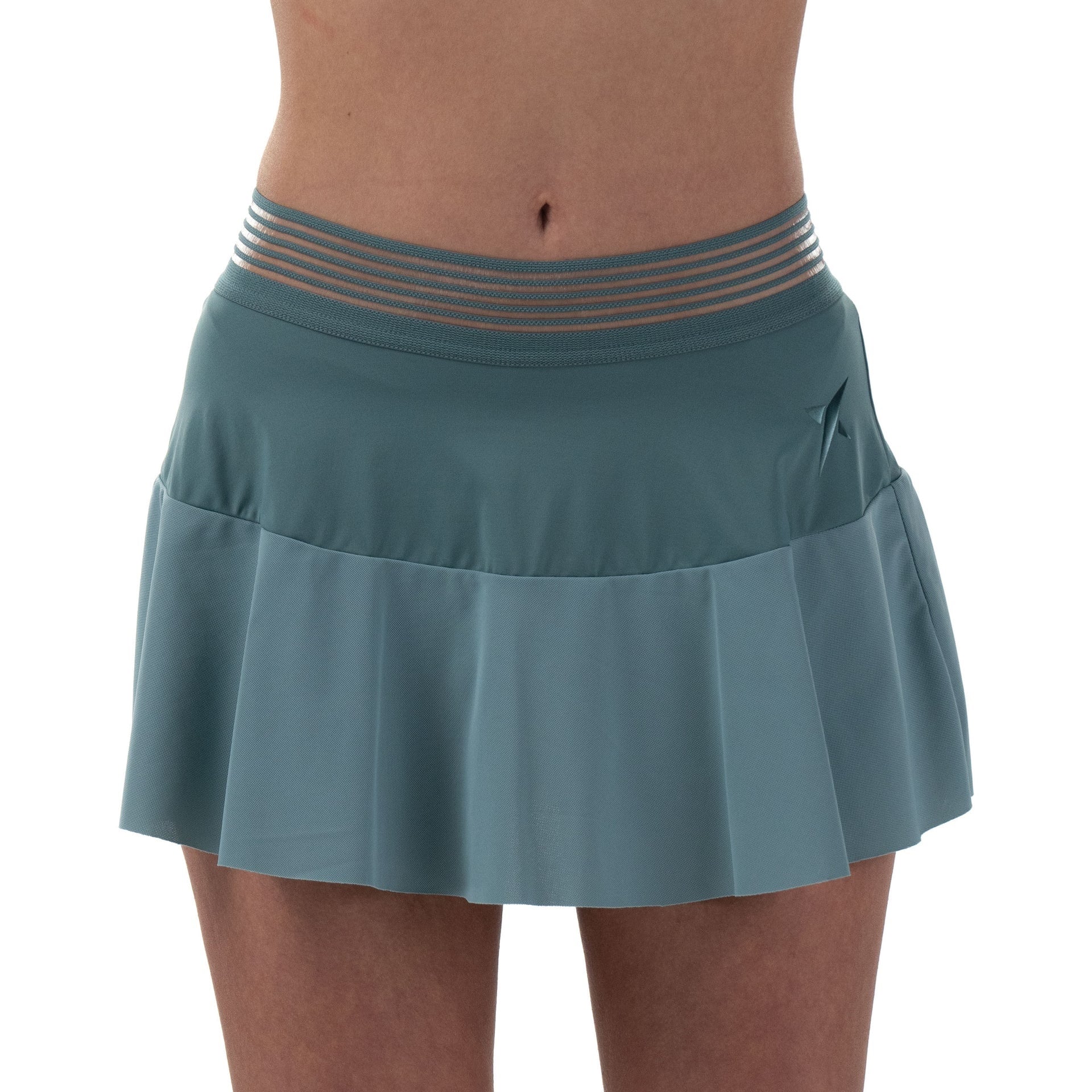 FALDA PADEL MUJER DROP SHOT VERDE BRISA 2024 - 1
