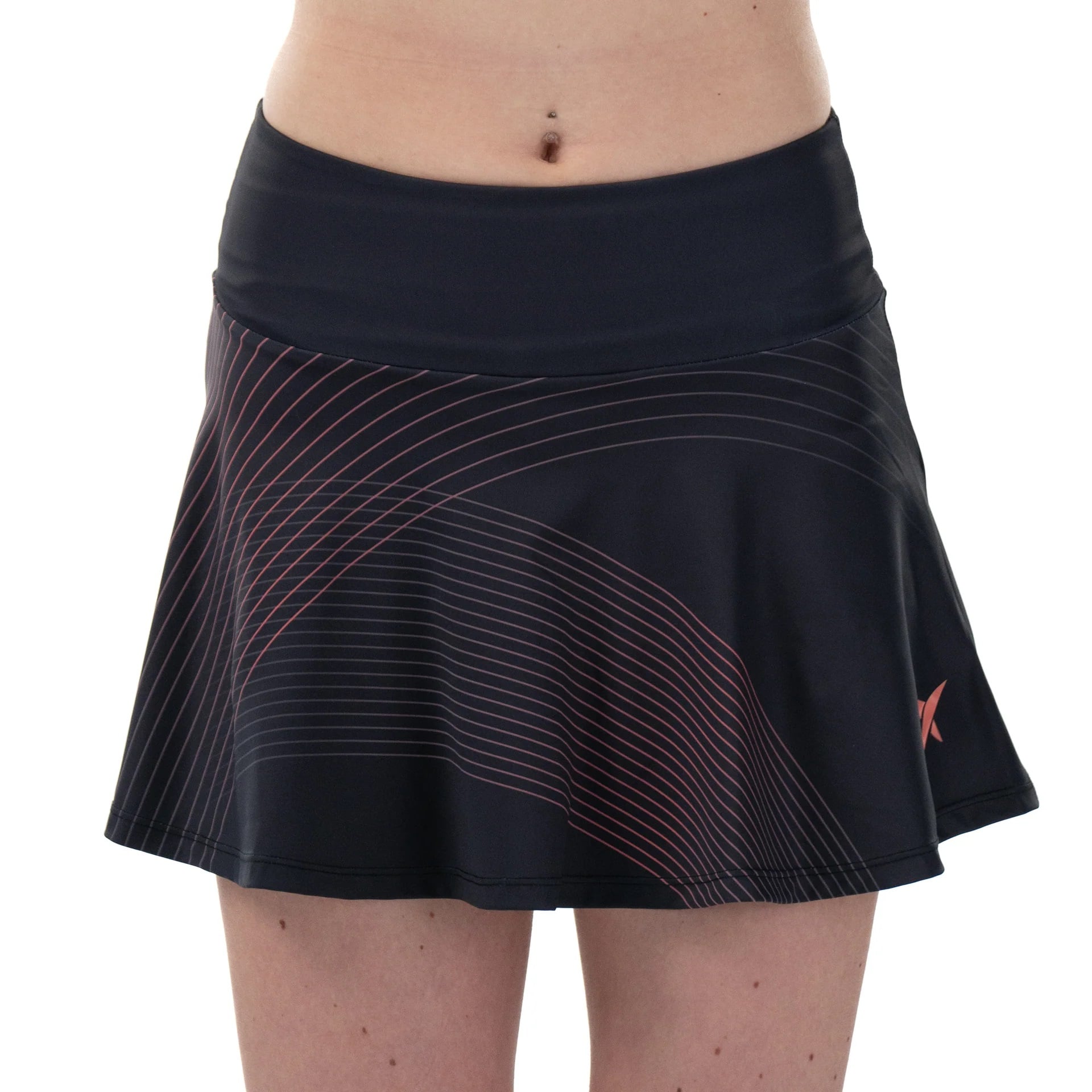 FALDA PADEL MUJER DROP SHOT NEGRA ANDRA 2024 - 1