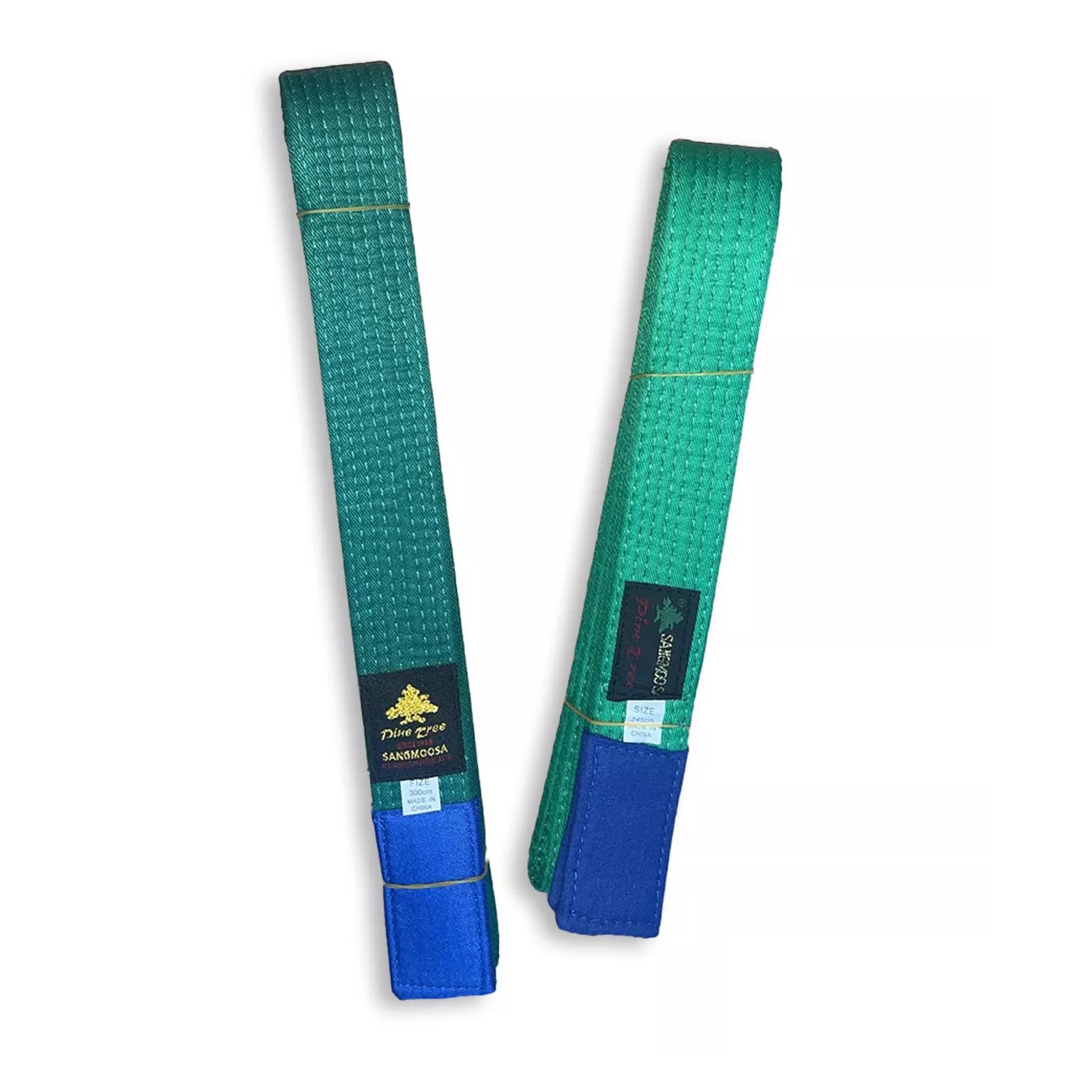 CINTURON VERDE PUNTA AZUL PINE TREE 300 CMS. - 1