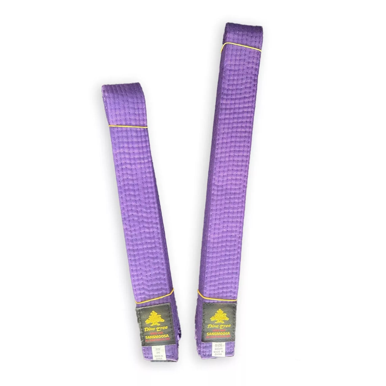 CINTURON ARTES MARCIALES PINE TREE PURPURA 300 CMS. - 1