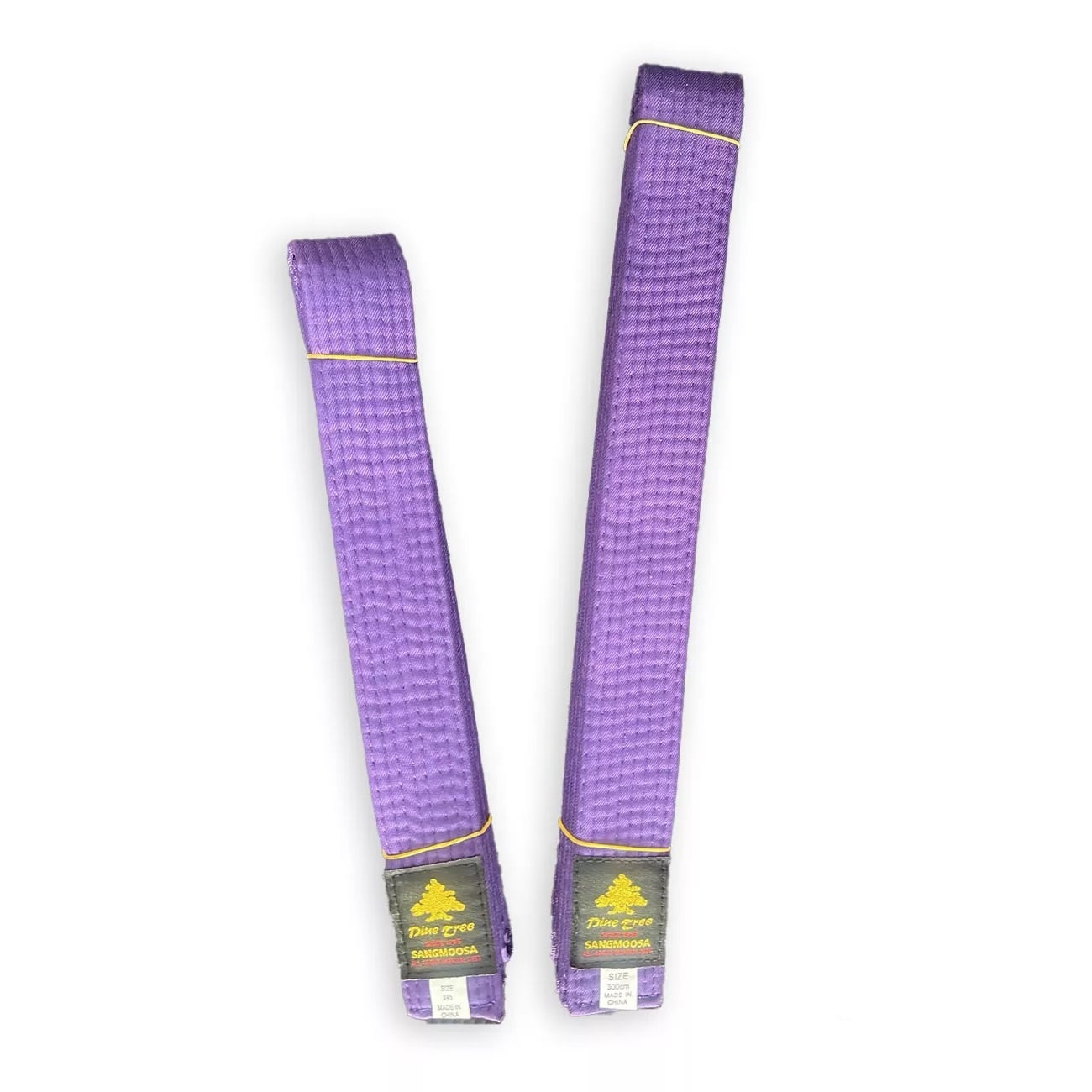 CINTURON ARTES MARCIALES PINE TREE PURPURA 300 CMS. - 2
