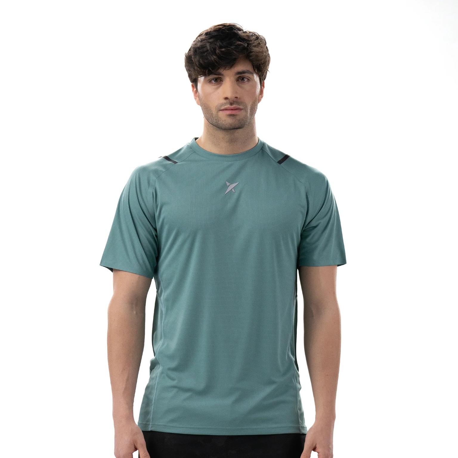 POLERA PADEL HOMBRE DROP SHOT VERDE GLADIUS J. SANS 2024 - 1