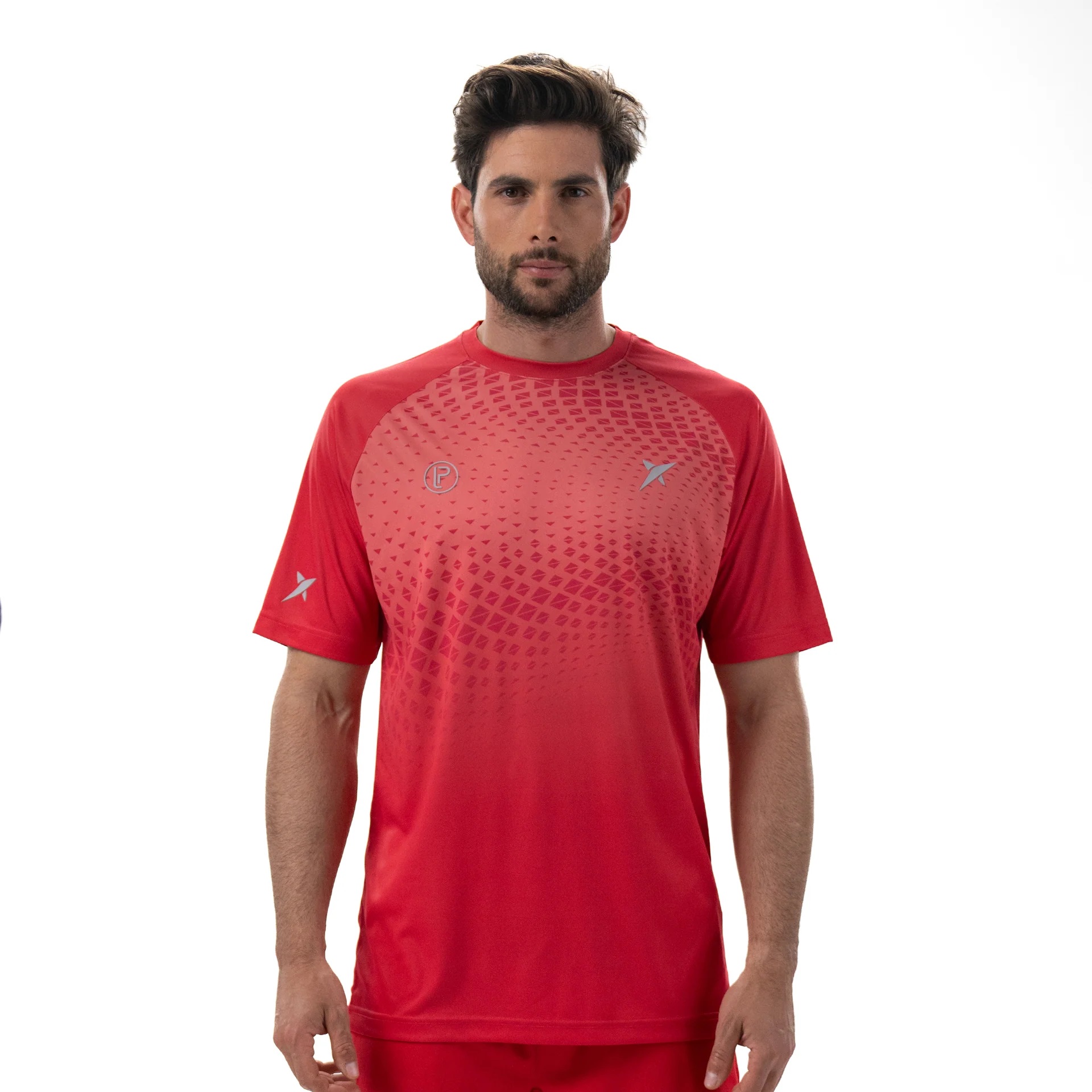 POLERA DROP SHOT BENARA LIMA ROJA 2024 - 1