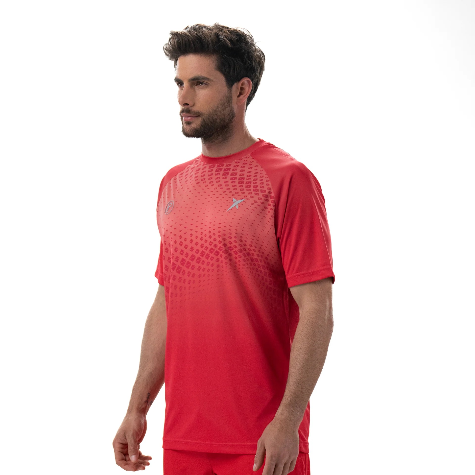 POLERA DROP SHOT BENARA LIMA ROJA 2024 - 2