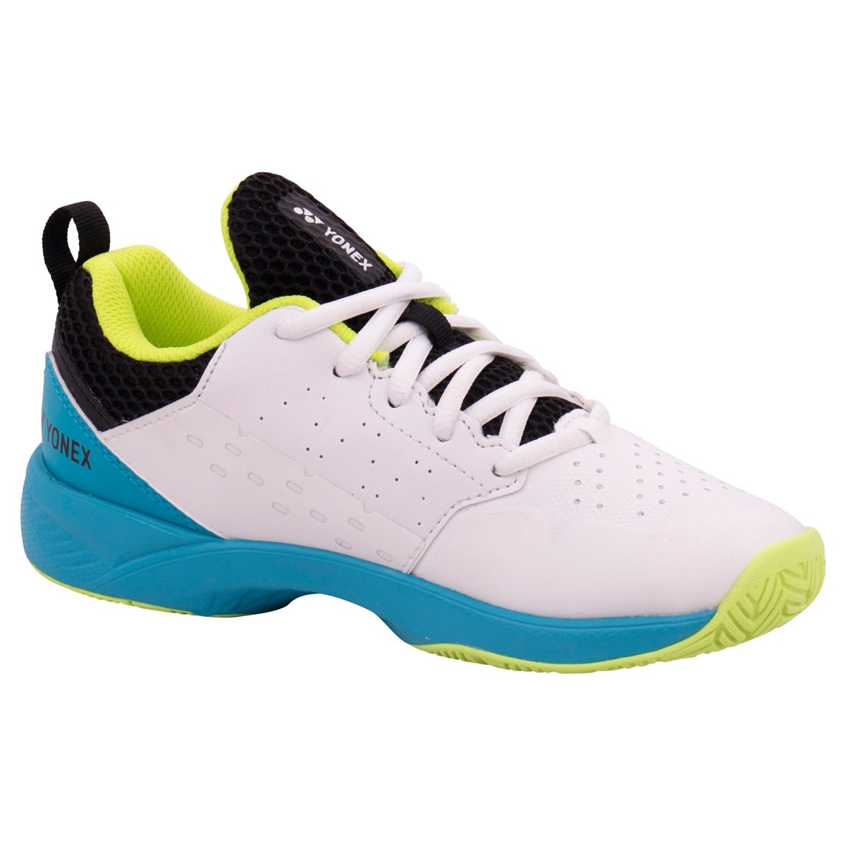 ZAPATILLA TENIS YONEX JUNIOR LUMIO BLANCO-TURQUESA - 3