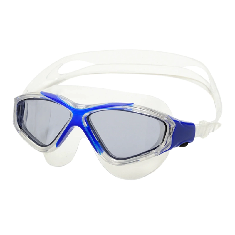 LENTES DE NATACION SAEKO K9 MARLIN TRANSPARENTE-AZUL - 1