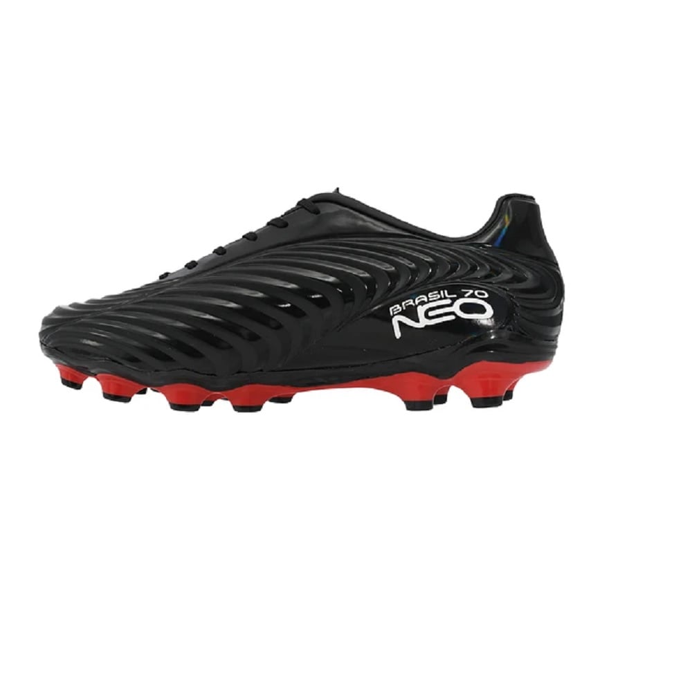 ZAPATO DE FUTBOL PENALTY BRASIL 70 NEO Y-2 NEGRO-BLANCO - 2