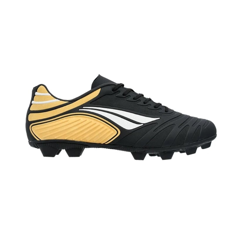 ZAPATO DE FUTBOL PENALTY MATIS Y-2 NEGRO/DORADO - 1