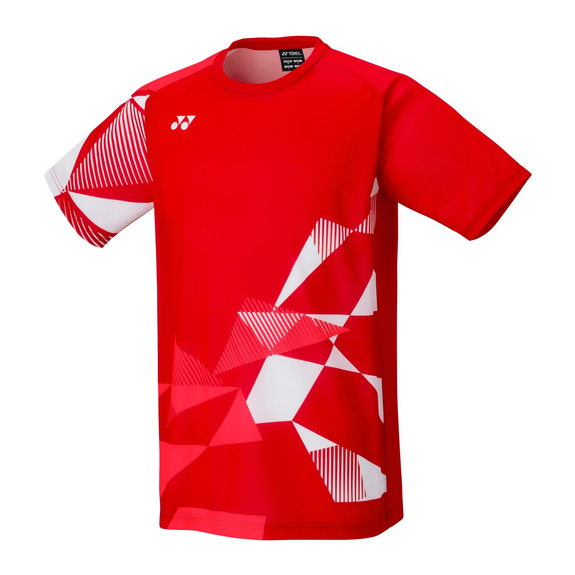 POLERA YONEX 16744P ROJO TANGO - 1