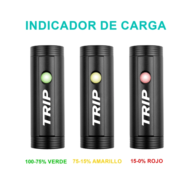 LUZ DELANTERA BICI TRIP MONSTER 1000LM - 2