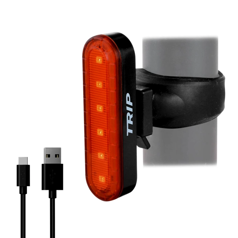 LUZ TRASERA BICI TRIP SONIC 15LM - 1