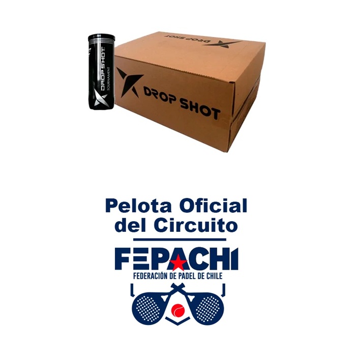 CAJA DE PELOTAS DE PADEL DROP SHOT TOURNAMENT - 2