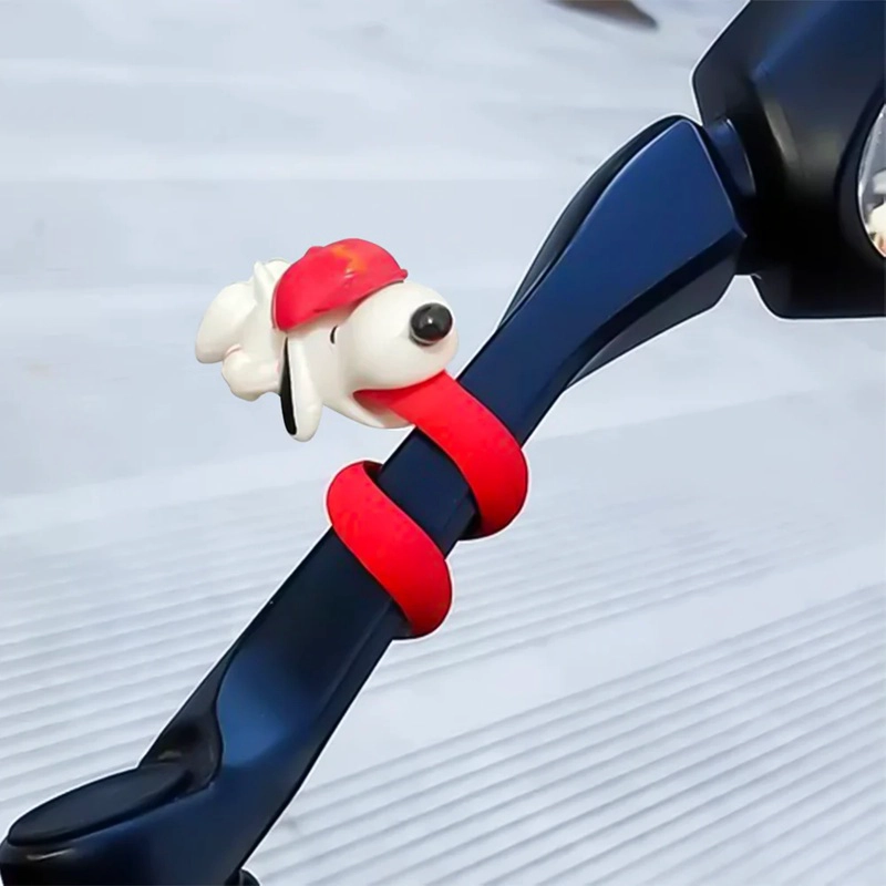 LENGUITA SNOOPY BICI TRIP DECORATIVA - 3
